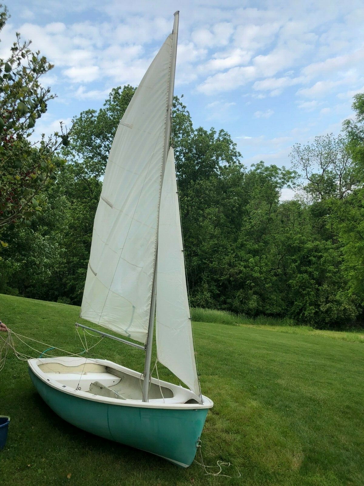 LF - 1966 O'Day Sprite 10'2" Sailboat & Trailer - Pennsylvania