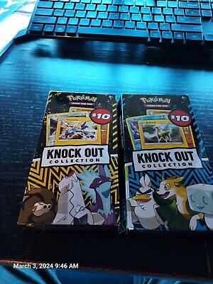 POKEMON TCG: 2022 KNOCK OUT COLLECTION Sealed New 2 pack)
