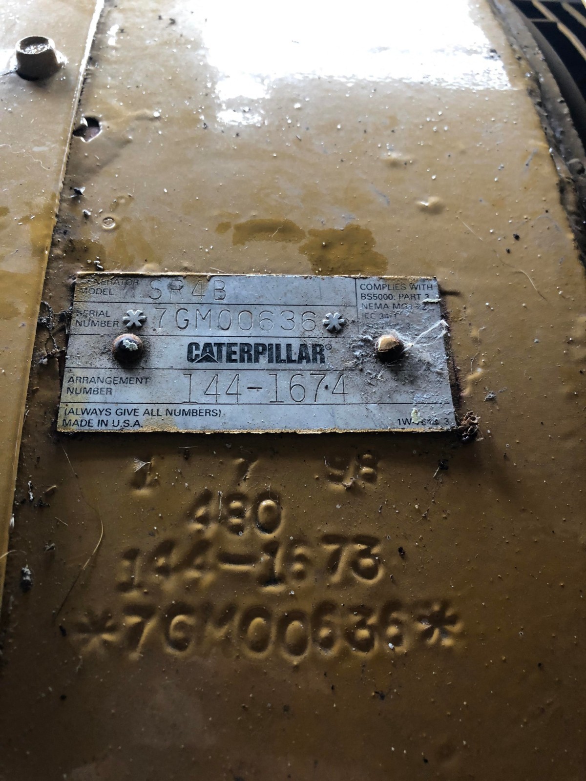 1750 kw Caterpillar Diesel Generator 3 phase Ready to Work