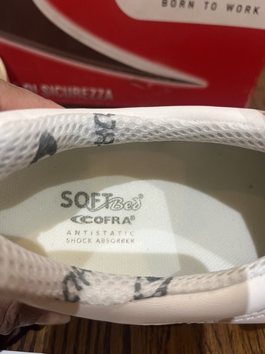 NEW COFRA Chemical/Slip Resistant/Water Repellent Composite Safety Toe Size 12