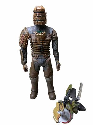 Neca Dead Space Isaac Clarke Action Figure w/ Ripper Bloody RARE!