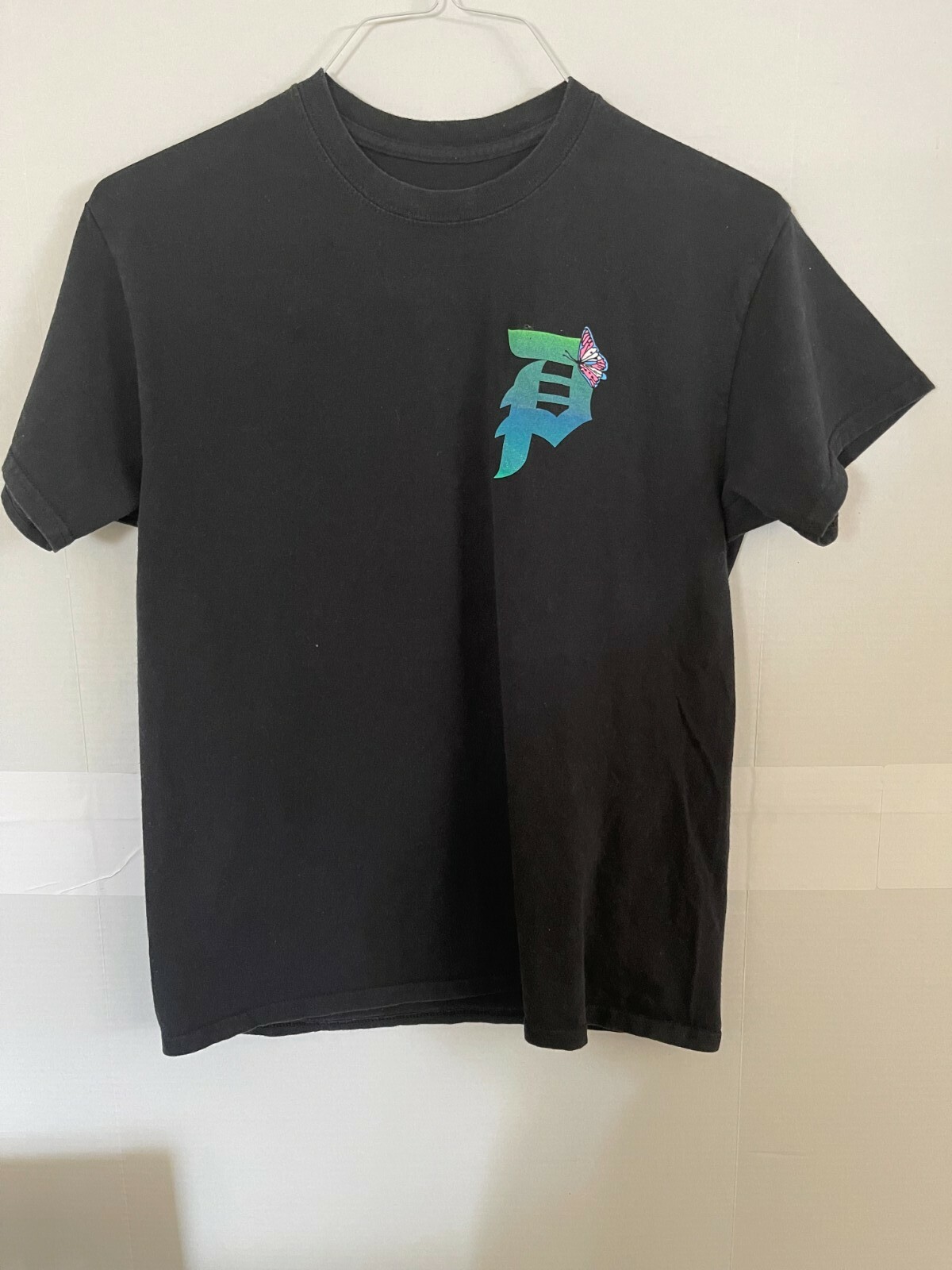 Primitive Skateboarding T-Shirt Butterfly Women’s Size S