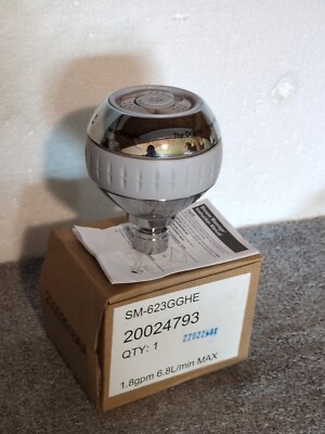 SM-623GGHE Waterpik Showerhead With Massage, Metal Anti-Theft Pivot Ball 1.8GPM 