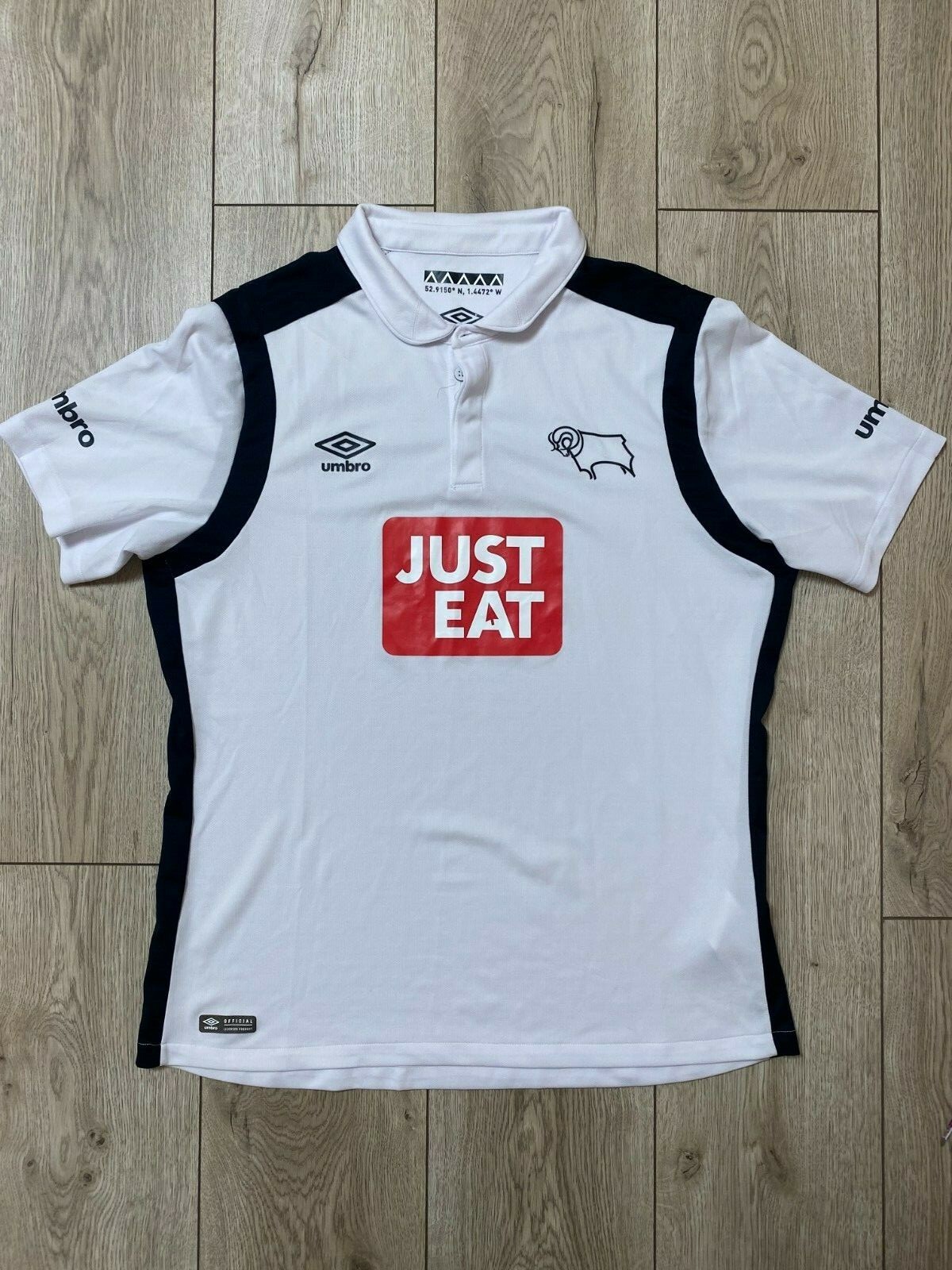 ウェア Derby county FC shirt umbro Amazon.com: Umbro Derby County FC Camiseta de fútbol para