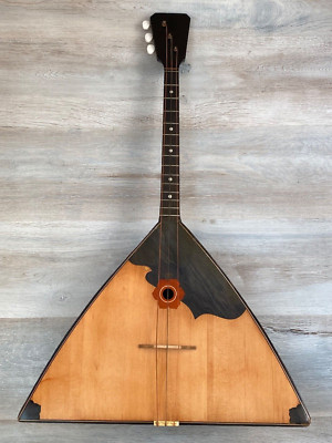Balalaika Sekunda original concert vintage Soviet folk Instrument art. Des. 1979