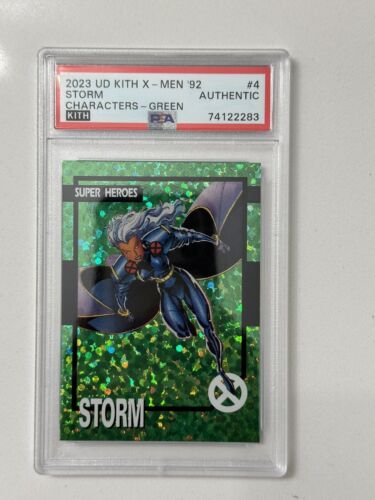 KITH x Marvel X-Men Storm 1 of 10 Green PSA Graded Card | eBay KITH x Marvel X-Men Storm 1 of 10 Green PSA Graded Card | eBay