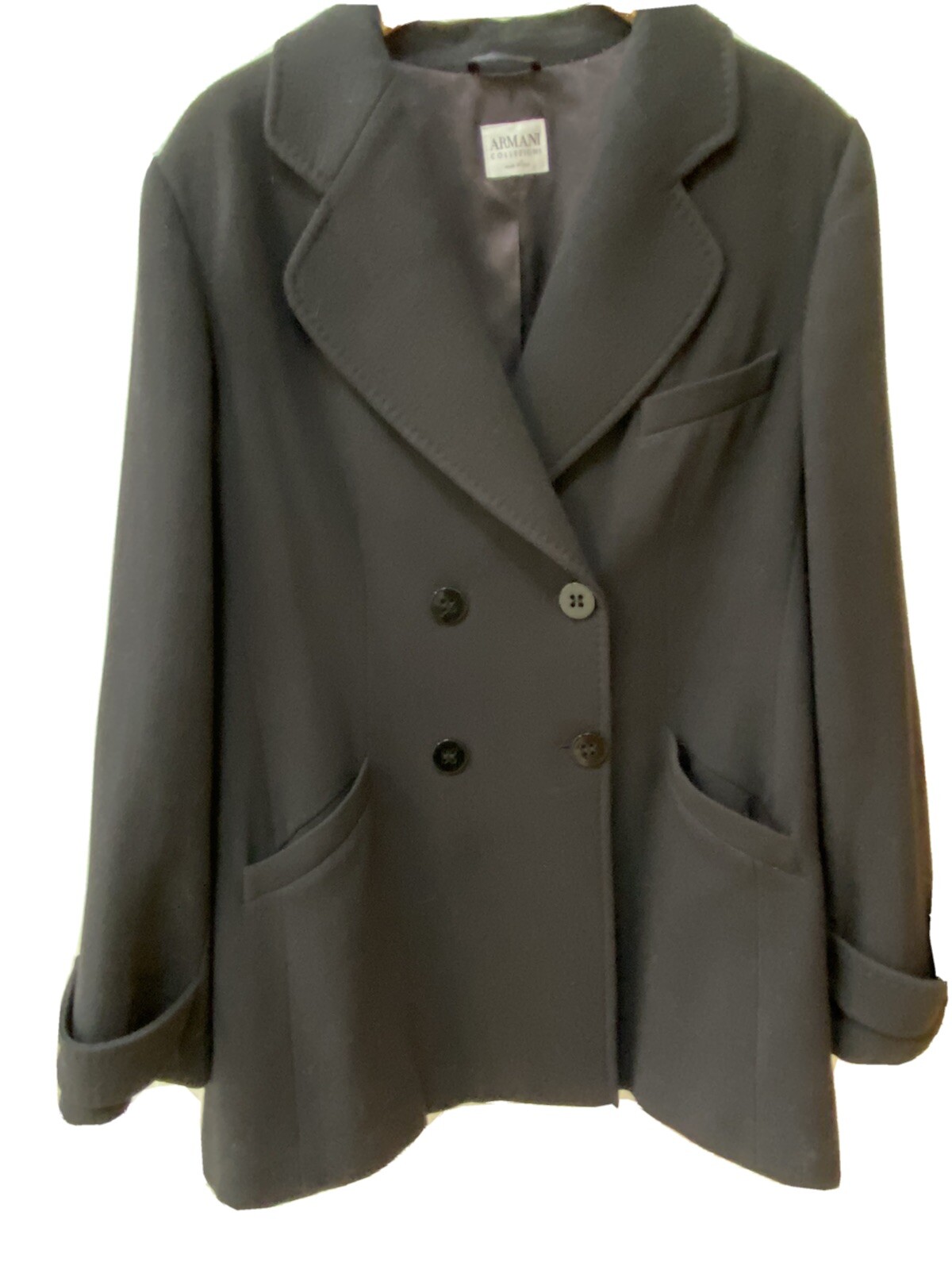 armani peacoat