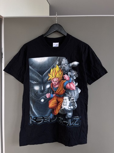 90's Vintage Dragon Ball Z Rare Screen Stars Blank T-shirt 90's Vintage Dragon Ball Z Rare Screen Stars Blank T-shirt