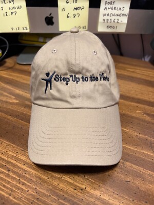 Step Up to the Plate Hat ~ Adjustable ~ BOX SHIPPED