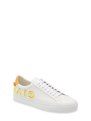 

GIVENCHY Мужские белые кожаные спортивные кроссовки на платформе с круглым носком Urban Street, Белый, BH001DH0QC
