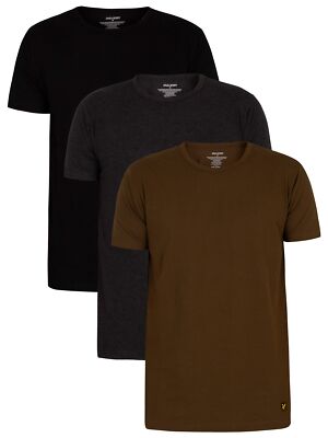 

Мужская футболка Maxwell из 3 комплектов Lyle - Scott, Разноцветный, Multicoloured, LS-3PKT-900-3321-9325