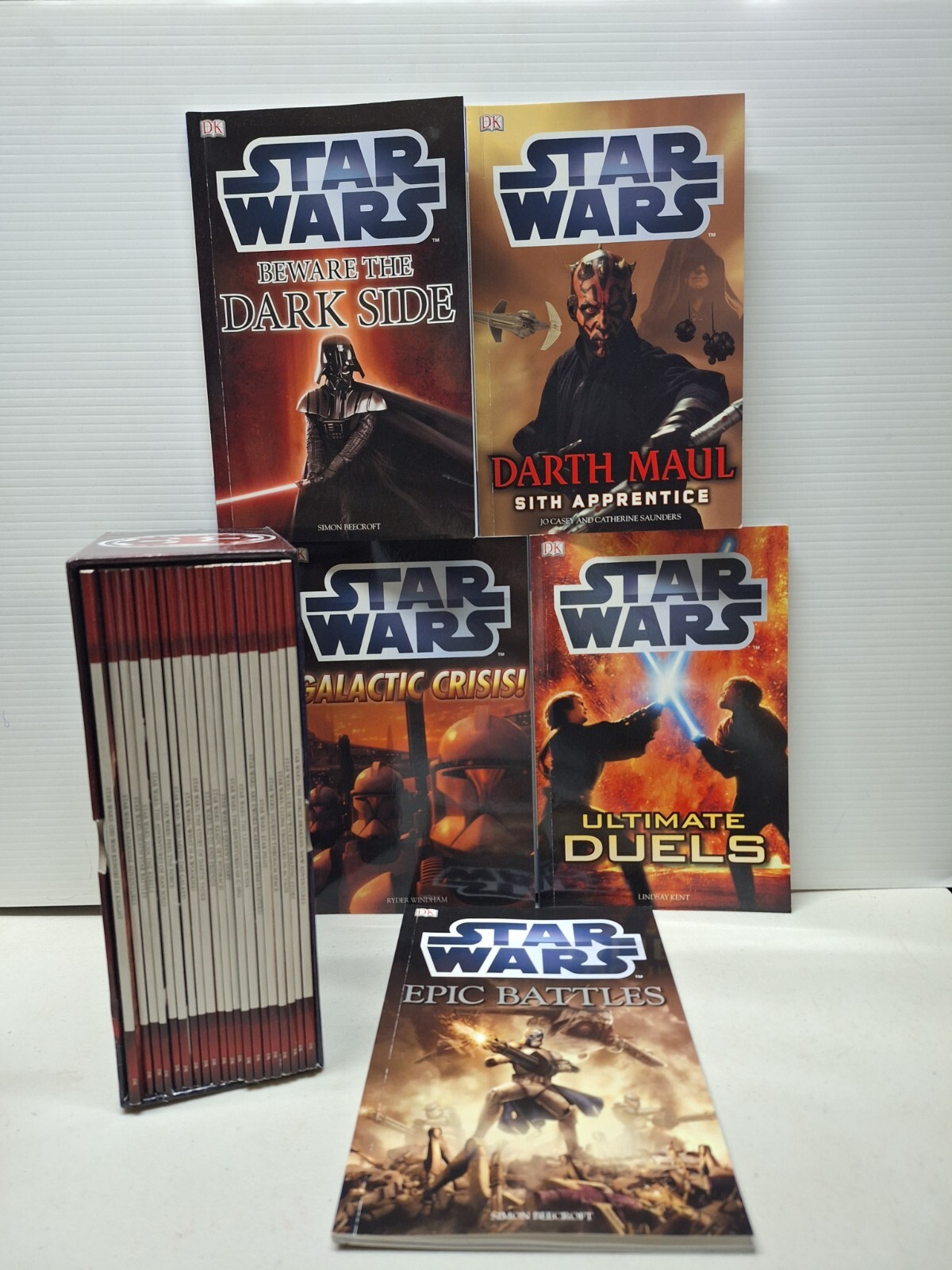 Star Wars Ultimate Library by DK & 5 Extra Books Box Set