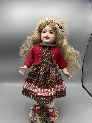 Reproduction 14” SFBJ 236 Laughing Jumeau Doll Paris Bisque Porcelain