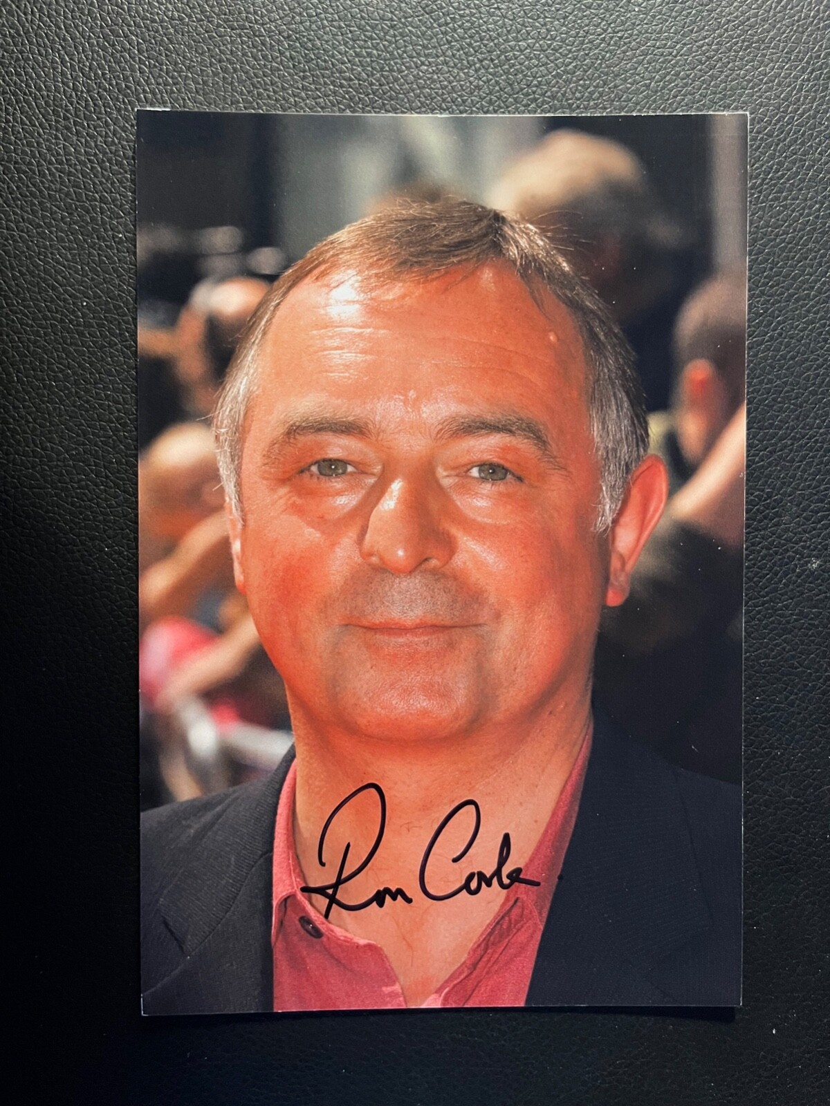 RON COOK - POPULAR BRITISH ACTOR - EXCELLENT SIGNED PHOTOGRAPH