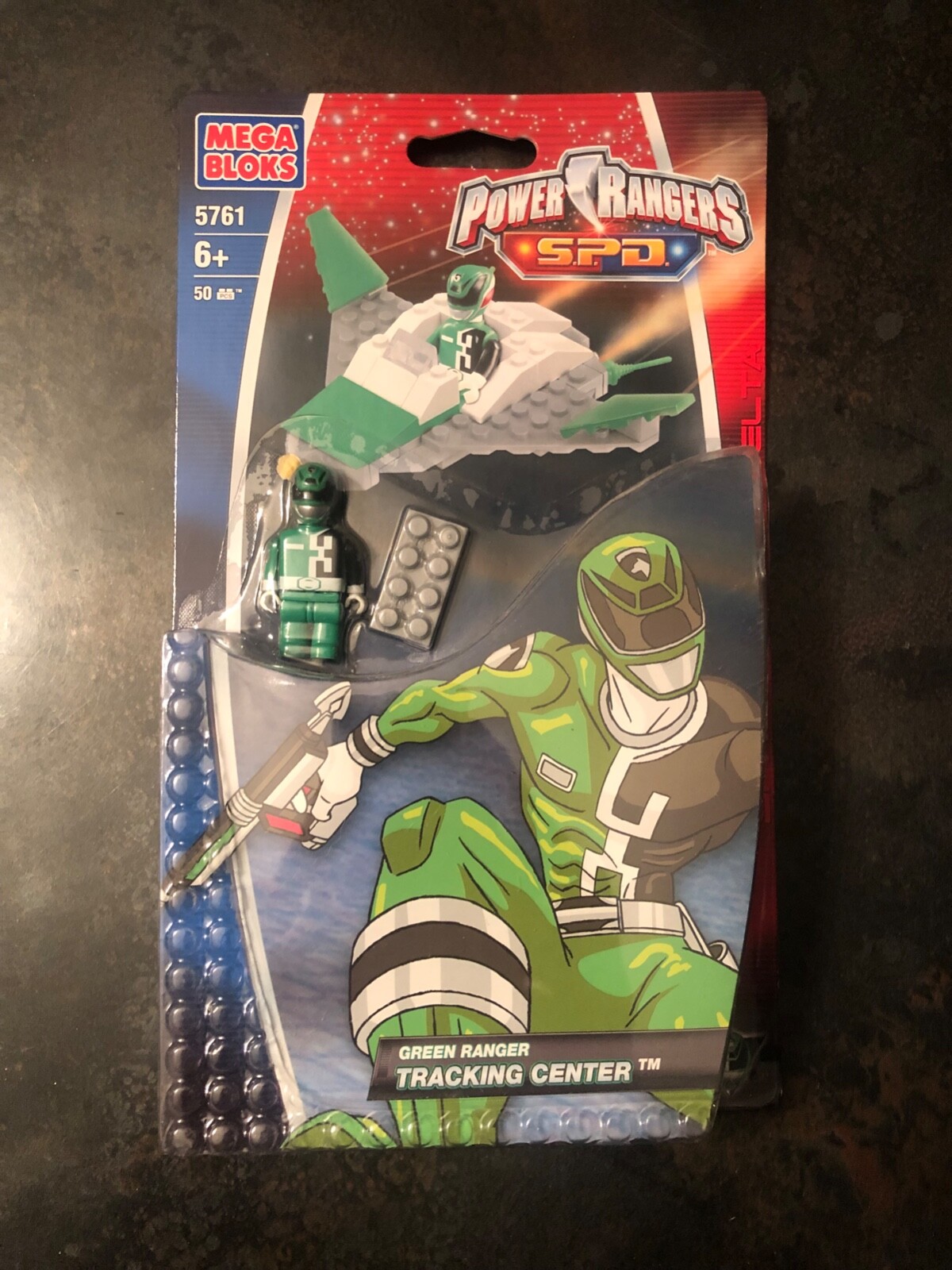 PSA10 Protypical Space Ranger バズ MSP MEGA BLOKS Power Rangers SPD 5761 GREEN RANGER TRACKING