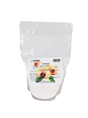 Gypsum Powder Calcium Sulfate to Improves Soil Drainage and Soil Water Relati...