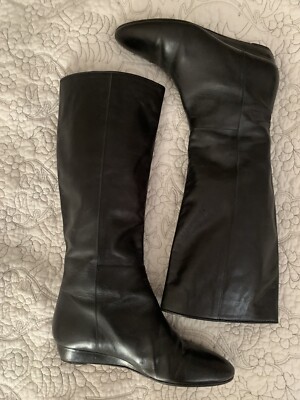 Loeffler Randall Matilde Leather Boots Made In Italy Size 9.5