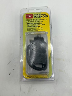 Toro 53803 Black Solenoid Jar Top Valve 3/4 in. Barb for Irrigation System
