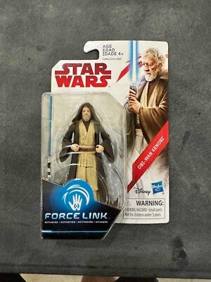 STAR WARS FORCE LINK OBI-WAN KENOBI 3.75'' ACTION FIGURE