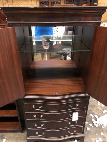 super flame mahogany liquor cabinet super nice