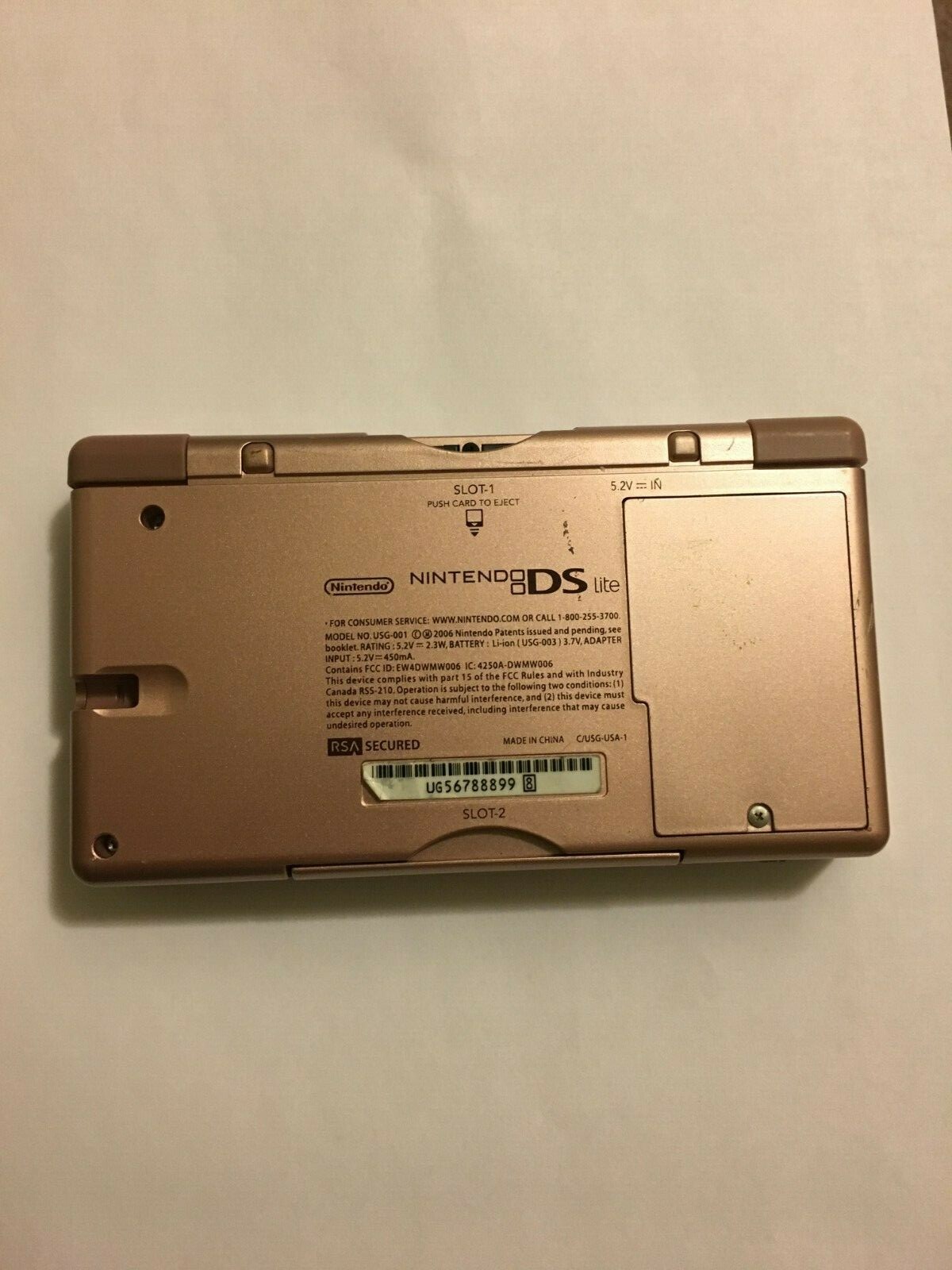 Nintendo DS Lite Console Pink - Working with No Issues (Console Only)
