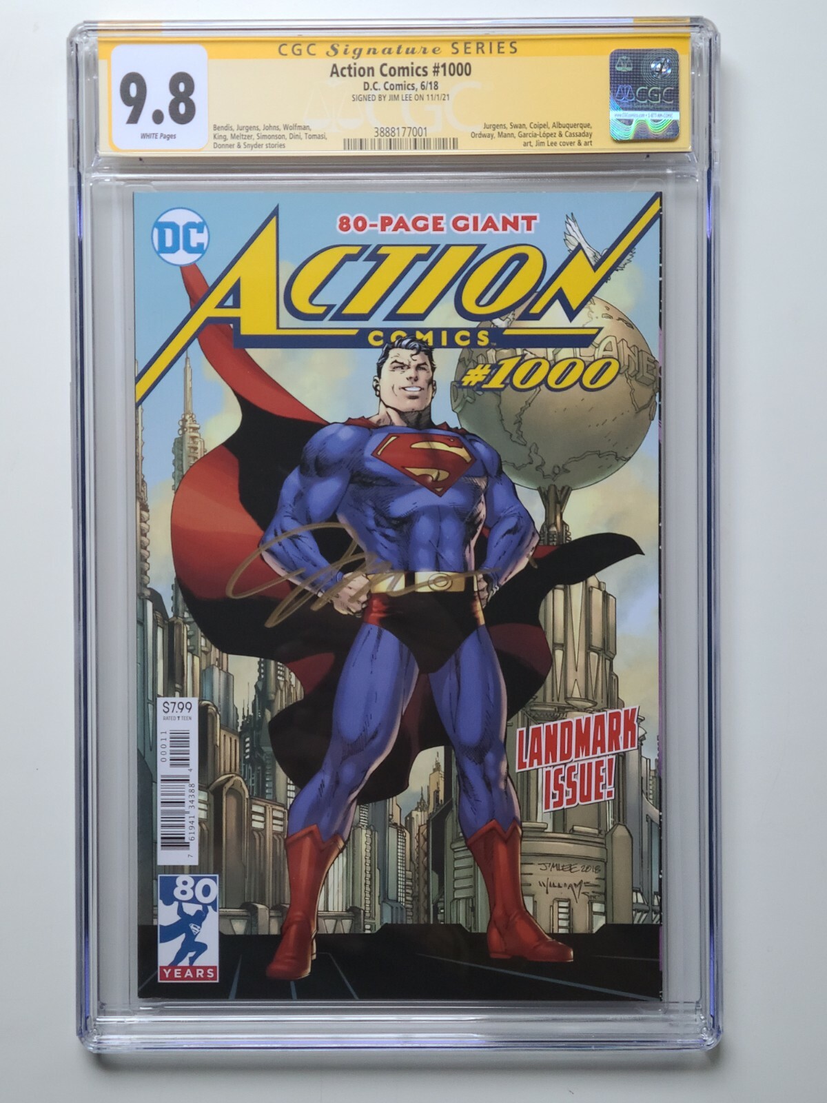 アメコミリーフ Superman #10 CGC 9.8 アメコミリーフ Superman #10 CGC 9.8 本