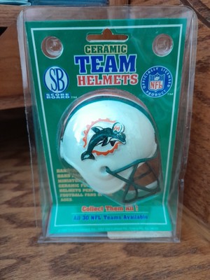 MIAMI DOLPHINS 1997 CERAMIC HAND PAINTED TEAM HELMET - SCORE BOARD INC