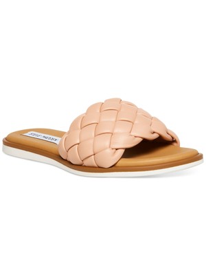 

STEVE MADDEN Женские розовые сандалии без шнуровки на платформе 1/2 дюйма с пейсли-носком, 8 м, Розовый, PAIS01S1