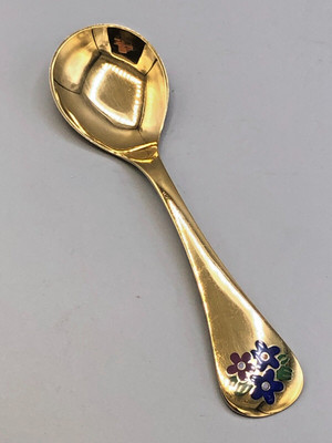 Georg Jensen (Denmark) Annual Floral Series Spoon, Sterling Silver, 1992