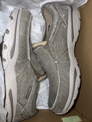 SKECHERS MEN'S CRESTON-MOSECO 65355/TPE VINTAGE WASHED WALKING SHOES Size 12