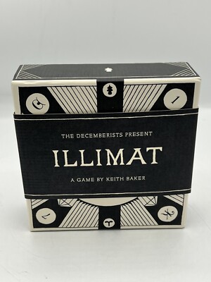 The Decemberists ILLIMAT Board/Card Game by Keith Baker Complete