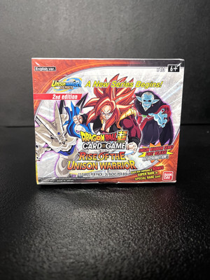 Ban Dai Dragon Ball Super Rise of the Unison Warrior BT10 2nd Ed. EN NEW SEALED