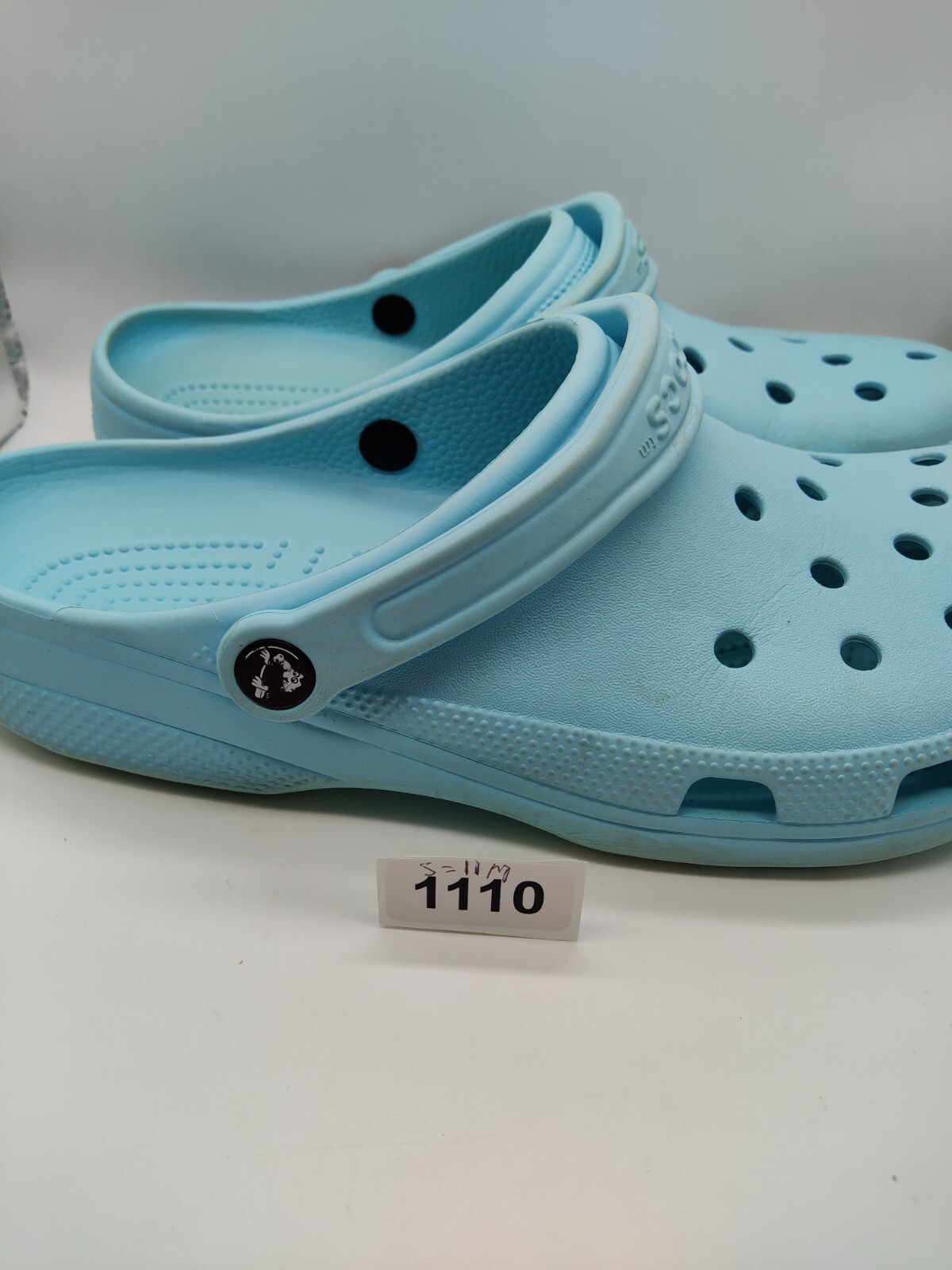 ? Crocs Classic Clog Light Blue Men’s Size 11 Comfort Slip-On Sandals Crocs Classic Clog Mens Sandals Blue 10001-4TB – Shoe Palace main image 2