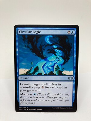 Circular Logic NM/M* Dominaria Remastered ENGLISH 042/261 mtg -UnltdCards