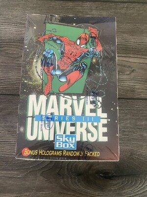 1992 Marvel Universe Series 3 Box