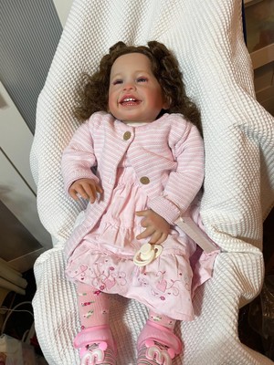 MAVIS Beautiful reborn Doll girl  Professionally weighted to 9.56 lbs