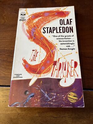 THE STAR MAKER Olaf Stapledon BERKLEY MEDALLION 1ST PRINTING Science Fiction