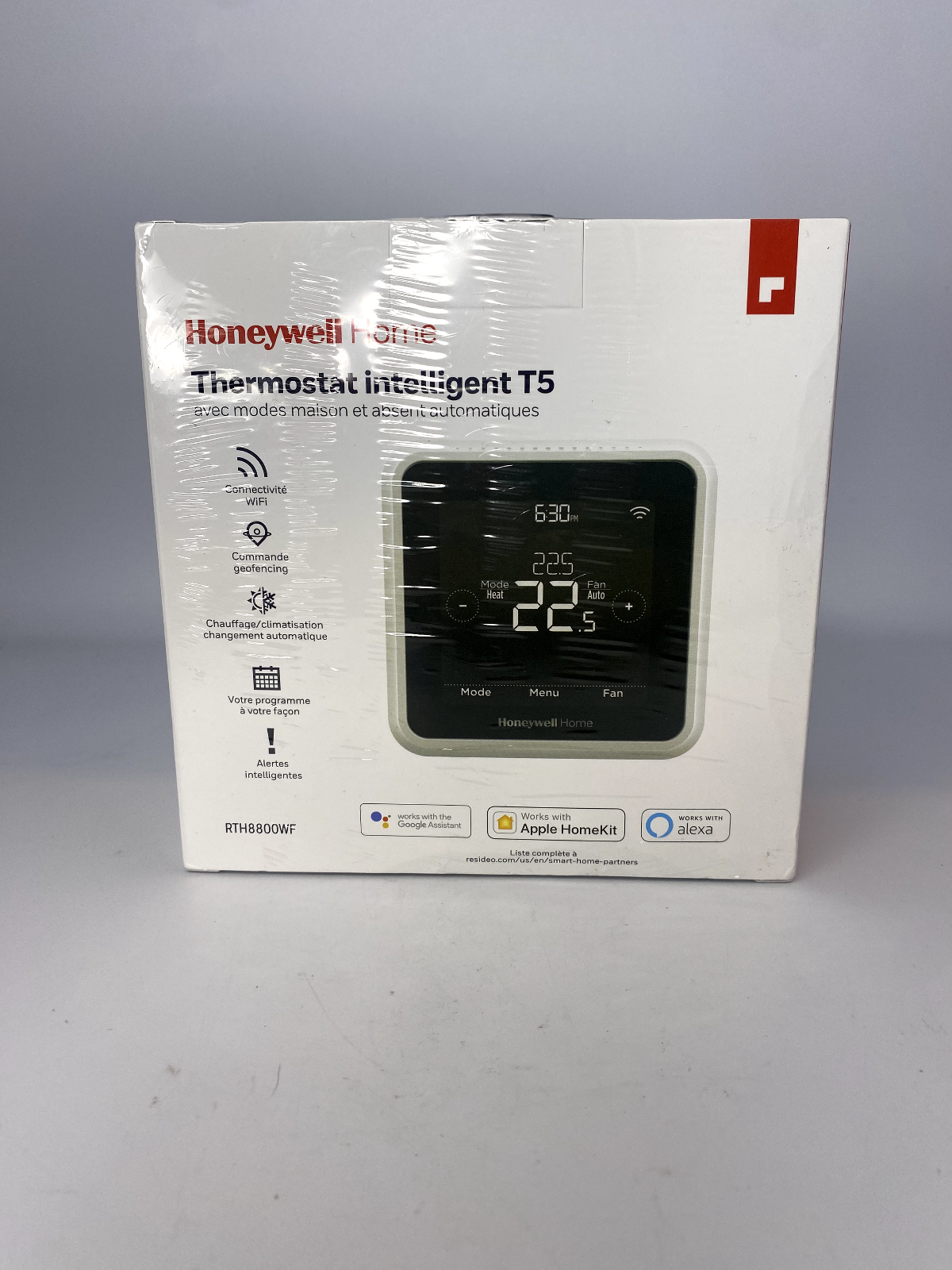 Honeywell T5 Smart Thermostat, Touchscreen, RTH8800WF2022 SE