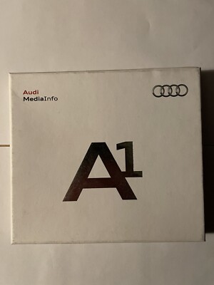 Audi A1 Press Kit 2010 Media Booklet With CD