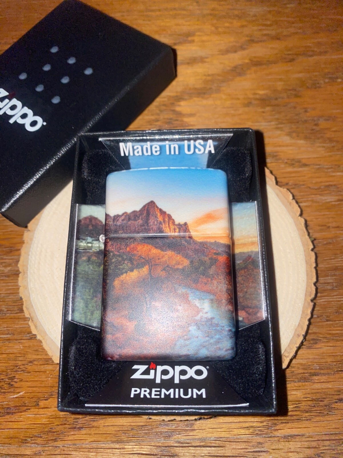 ★専用★ABORIGINES★Zippo SPIRIT OF AUSTRALIA Zippo Mystic Tiger Design 540 Fusion Windproof Lighter