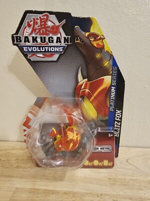 BAKUGAN EVOLUTIONS PLATINUM SERIES BLITZ FOX