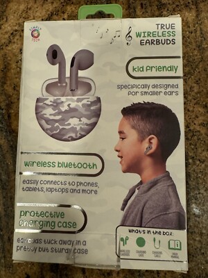 simply tech True Wireless Earbuds sensitive ears child small