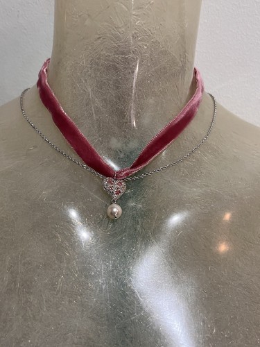 アクセサリー MIU MIU Heart Necklace Silver Silver necklace Miu Miu Silver in Silver - 41188764