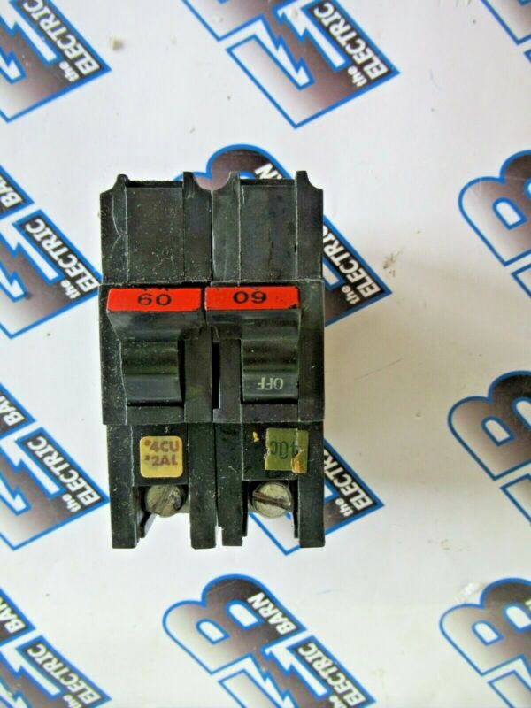 Fpe Na260 (2p60), 60 Amp, 240 Volt, 2 Pole, Circuit Breaker- Warranty