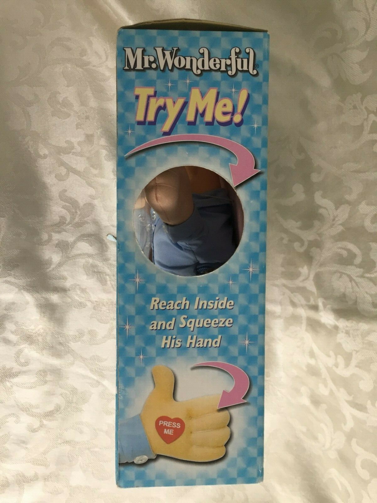 M.r Wonderful Talking Toy Doll new 12