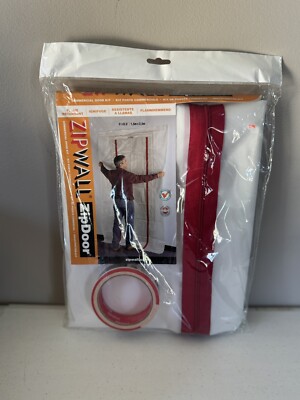 Zip Wall. ZipDoor Standard Door Kit New