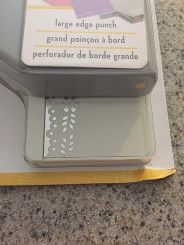 EK Success Tools Large Floral Vine Edge Punch Scrapbook Card Art NEW!