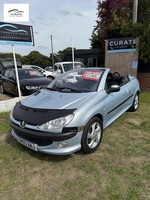 2003 Peugeot 206 1.6 Silver 2dr [AC] CONVERTIBLE PETROL Manual