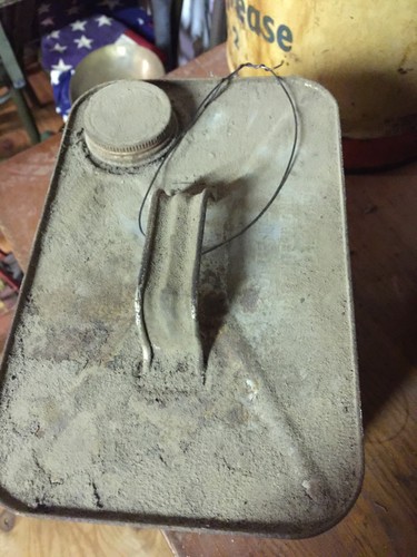 Wake Up Viz Motor Oil 2 Gal Metal Empty Can