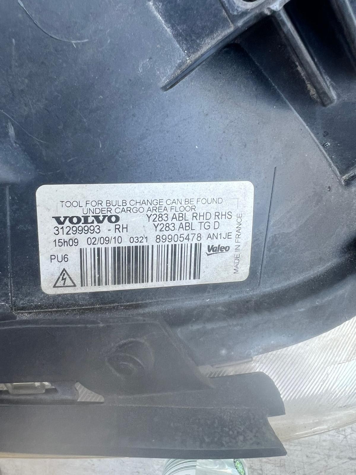 VOLVO S60/V60 F SERIES 12/2010-11/2013 RIGHT HEADLAMP XENON TYPE S60/V60 - thumbnail 4